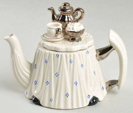 Cardew Designs Tea Pot Victorian Tea Table - No Box