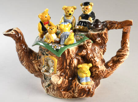 Cardew Designs Tea Pot Teddy Bear's Picnic Large - Boxed