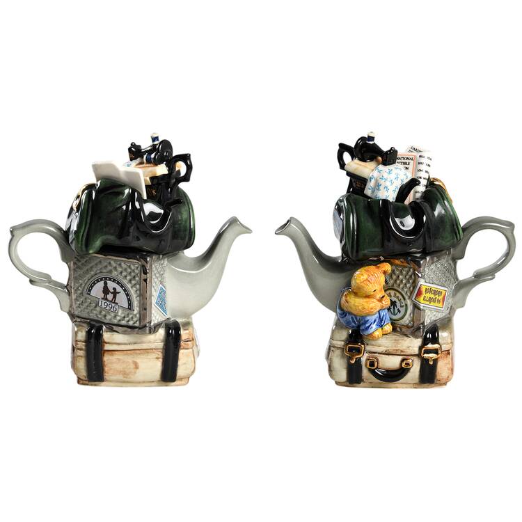 Cardew Designs Tea Pot Travelers Return - Boxed
