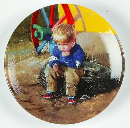 Single Release Miniture Plate by Pemberton &amp; Oakes
