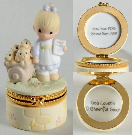 Original 21 Hinged Box Collection God Loveth A Cheerful Giver - Boxed