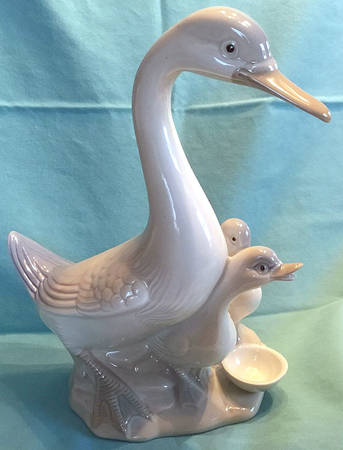 Porcelanas Miquel Requena Figurines Duck And Young - No Box