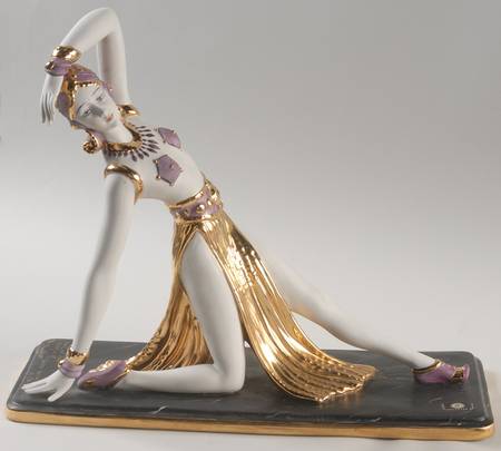 Ester Bassano Figurine Lady Dancing - With Box