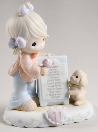 Growing in Grace-Age 11-Blonde Heart-Age 11 - Heart Trademark With Box