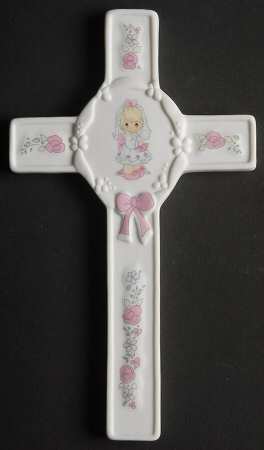 Precious Moments Wall Cross This Day Has Been Made In Heaven-Girl - No Box