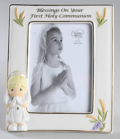Precious Moments Frames Blessings On Your First Holy Communion - No Box
