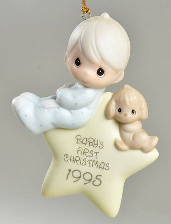 Baby's First Christmas Boy-Baby's First Christmas - Boxed