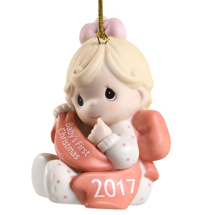 Baby's First Christmas Girl-Baby's First Christmas - No Box