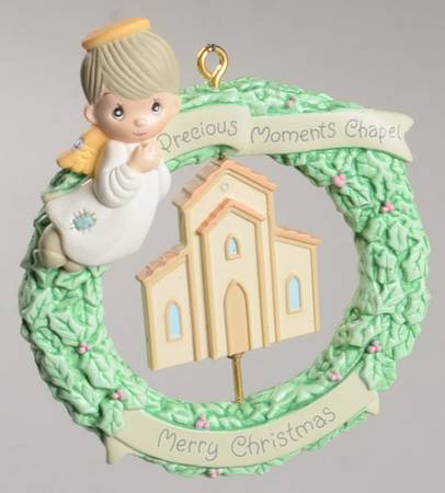 Holiday Expressions Ornaments Merry Christmas Chapel - Boxed