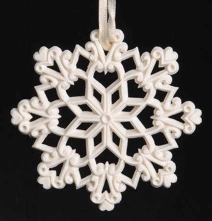 Pure Grace Adornment Snowflakes With Thanks Snowflake - Boxed