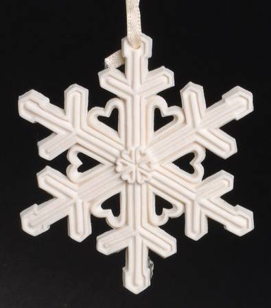 Pure Grace Adornment Snowflakes With Peace Snowflake - No Box