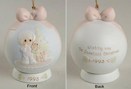 Masterpiece Ball Ornament Wishing You The Sweetest Christmas - Boxed