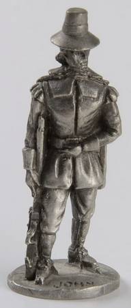 Mayflower Figurines by Plymouth Pewter