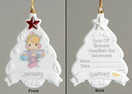 Birthstone Ornaments by Precious Moments