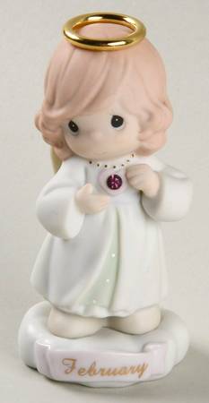 Birthstone Angels-Little Moments February - Boxed