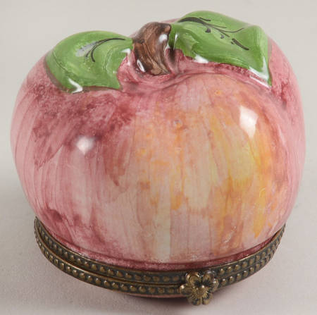 Limoges Boxes By Pierre Deux Apple - No Box