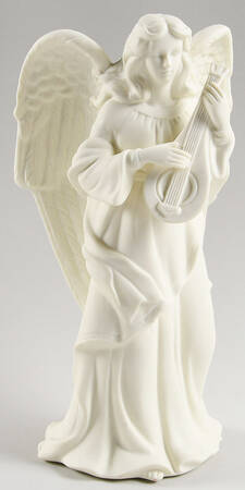 Candle Votives Angel With Mandolin - No Box