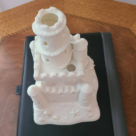 Candle Votives Sandcastle - No Box