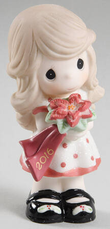 Annual Christmas Figurine Wishing You A Beautiful Christmas - No Box