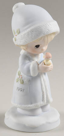Annual Christmas Figurine May Your Christmas Be Merry - No Box