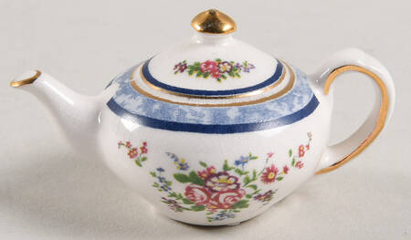 Royal Doulton Miniature Teapots Centennial Rose - No Box