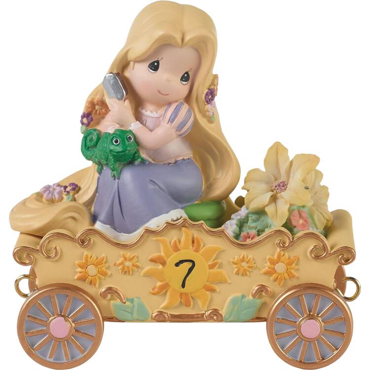 Disney Birthday Parade Series Rapunzel-Age 7 I'm In Heaven To Be Seven - No Box
