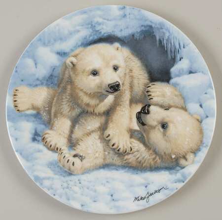 The Beauty of Polar Wildlife Polar Bear Cubs - No Box