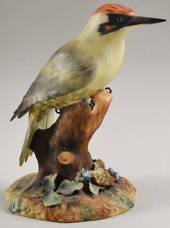 Bird Figurines Woodpecker - Matte - Boxed
