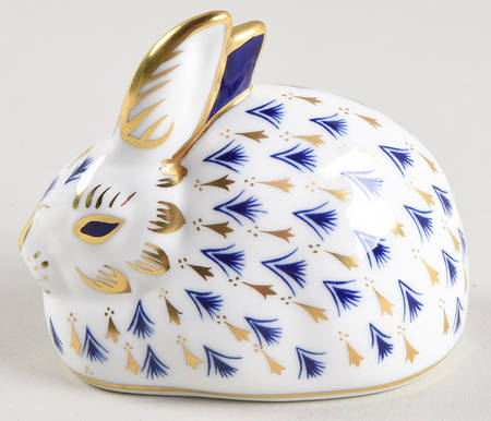Imari Paperweight Collection Rabbit-Ears Up - No Box