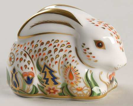 Imari Paperweight Collection Baby Rowsley Rabbit-Sinclairs - Boxed