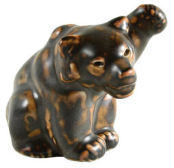 Stoneware Bear Sitting - No Box