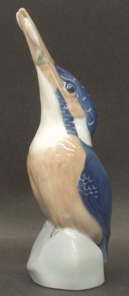 Birds Kingfisher Holding Fish - No Box