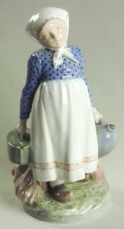 World Life Peasant Girl With Lunch - No Box