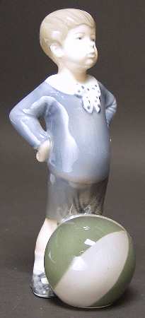 Children Boy With Ball - No Box