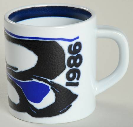 Annual Mug-Small 1986 By Inge-Lise Koefoed - No Box
