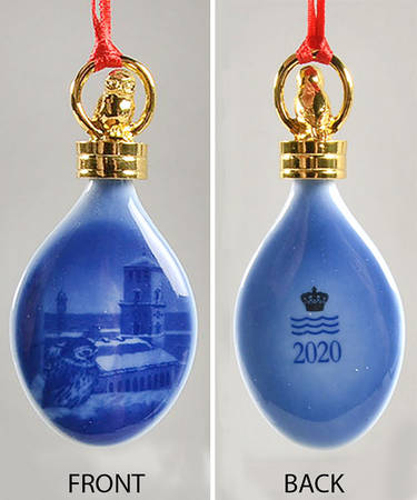 Christmas Drop Ornament Church Of Our Lady - Boxed