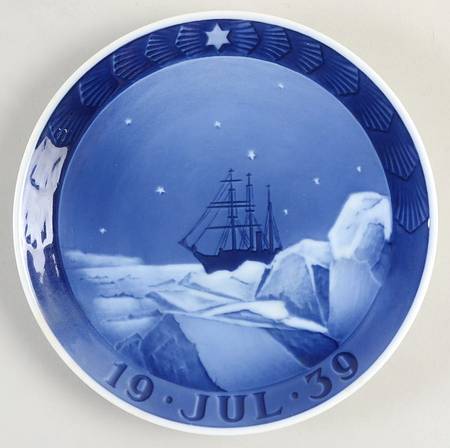 Annual Christmas Plate Greenland Pack-Ice - No Box