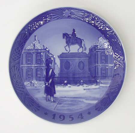 Annual Christmas Plate Amalienborg Palace - No Box