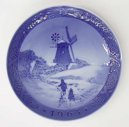 Annual Christmas Plate Hojsager Mill - No Box