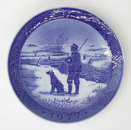 Annual Christmas Plate Immervad Bridge - No Box