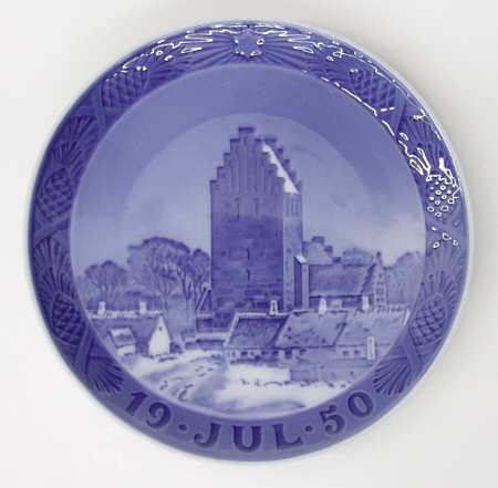 Annual Christmas Plate Boeslunde Church - No Box