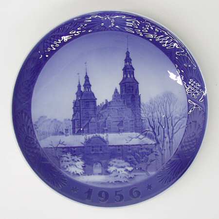 Annual Christmas Plate Rosenborg Castle - No Box