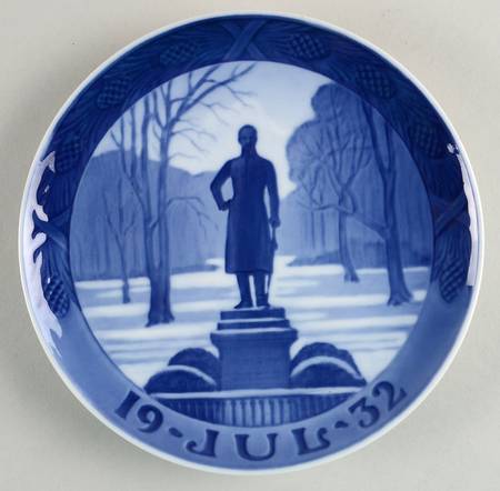 Annual Christmas Plate Frederiksberg Gardens - No Box
