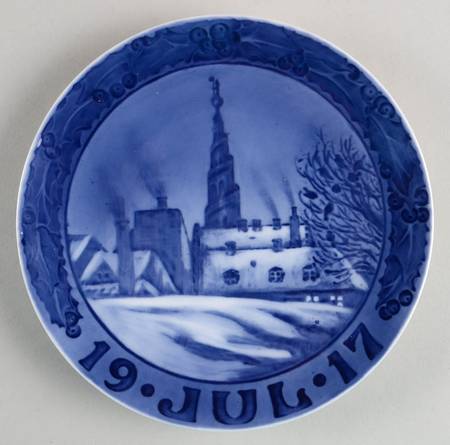 Annual Christmas Plate Our Savior Church - No Box