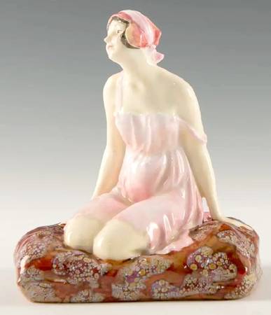 Royal Doulton Figurine Negligee-Pink - With Box Bx1949