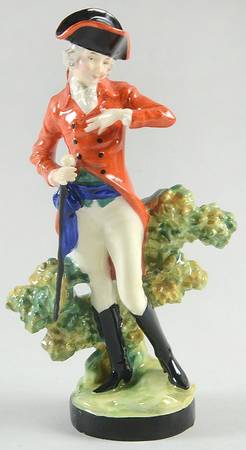 Royal Doulton Figurine The Dandy-Red,White,Black & Green - With Box Bx1522
