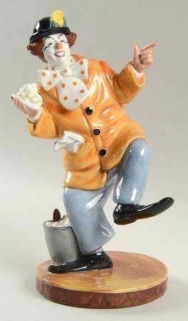 Royal Doulton Figurine The Clown - With Box