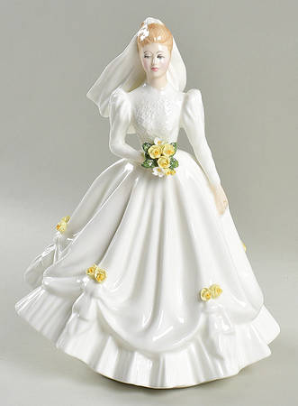 Royal Doulton Figurine The Bride - Nb918, No Box