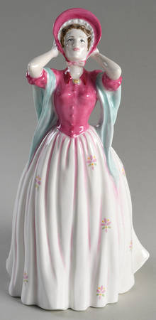 Royal Doulton Figurine Gentle Breeze - Nb1088, No Box