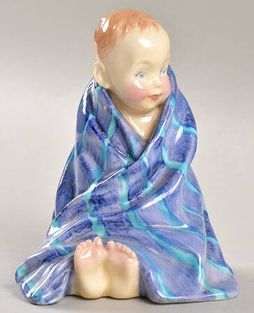 Royal Doulton Figurine This Little Pig(Blue) - With Box Bx2064